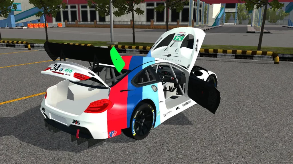 BMW M6 GT4 Mod in BUSSID 2